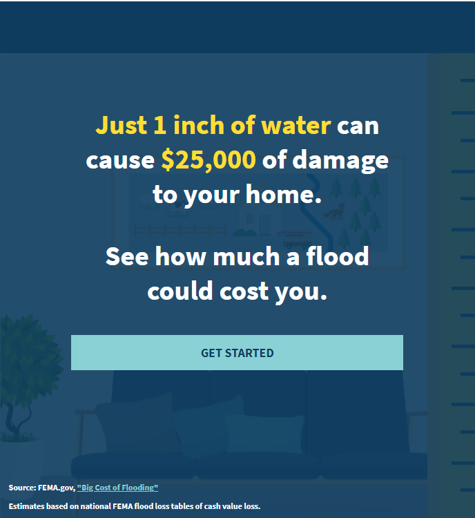 FEMA's Flood Insurance Cost Calculator